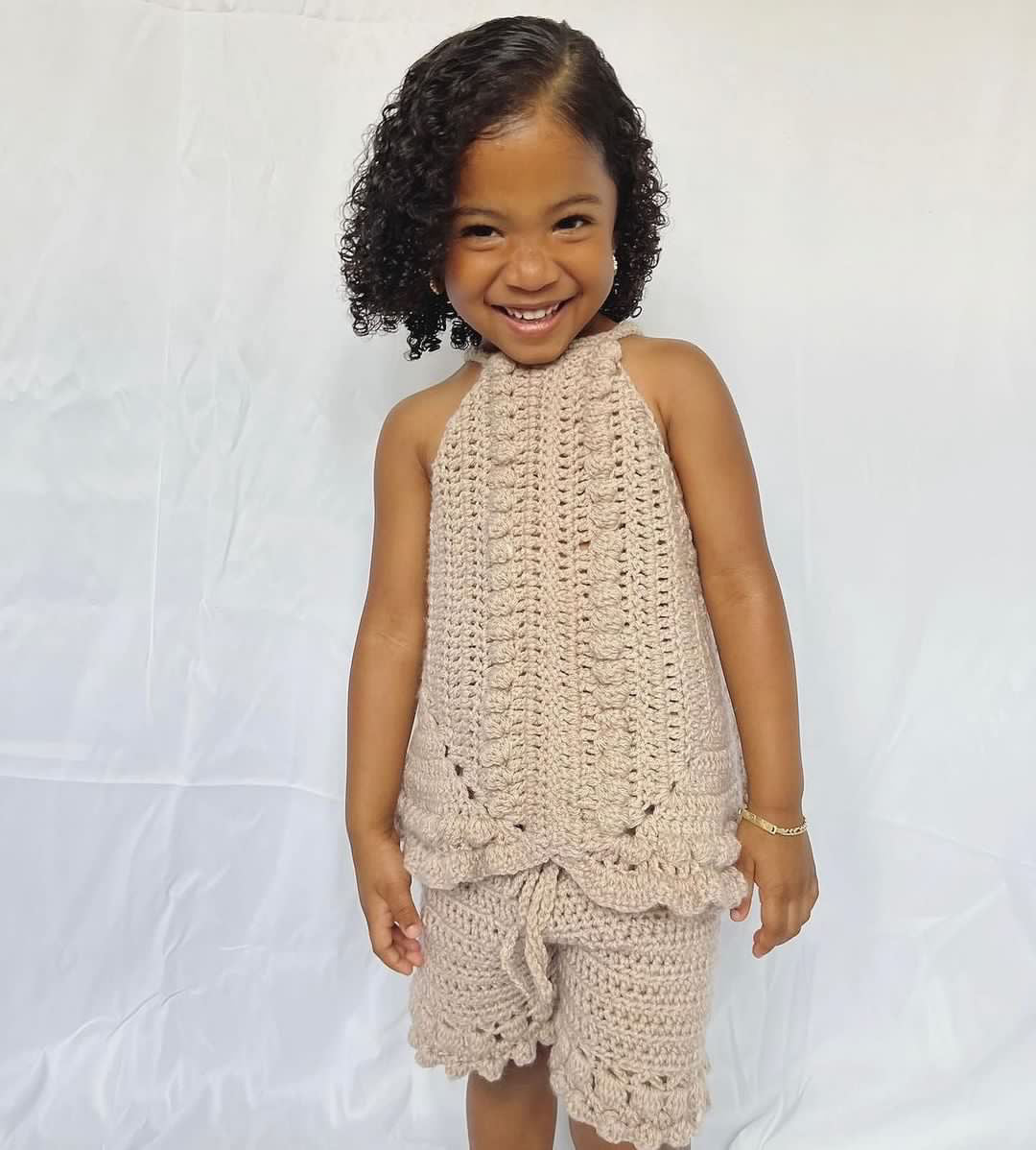 Crochet Ziah Bobble Shorts