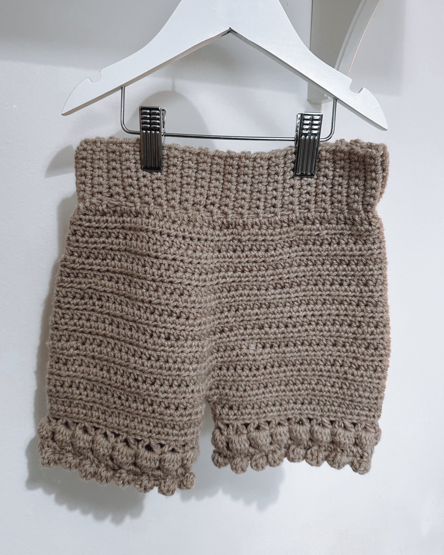 Crochet Ziah Bobble Shorts