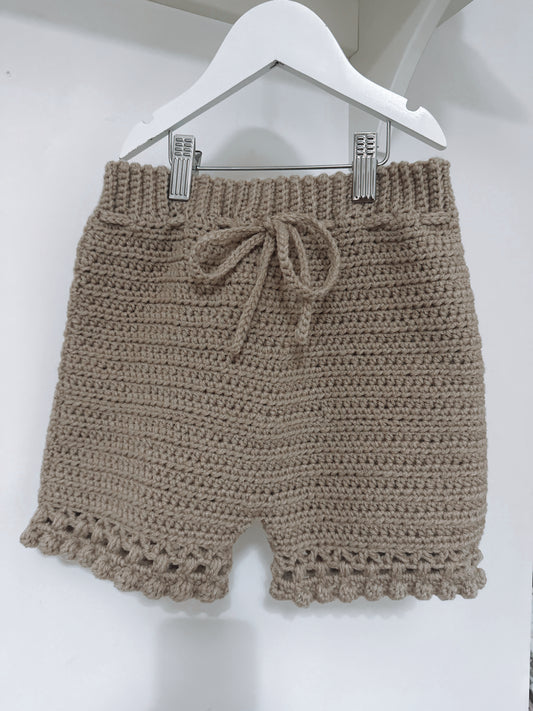 Crochet Ziah Bobble Shorts