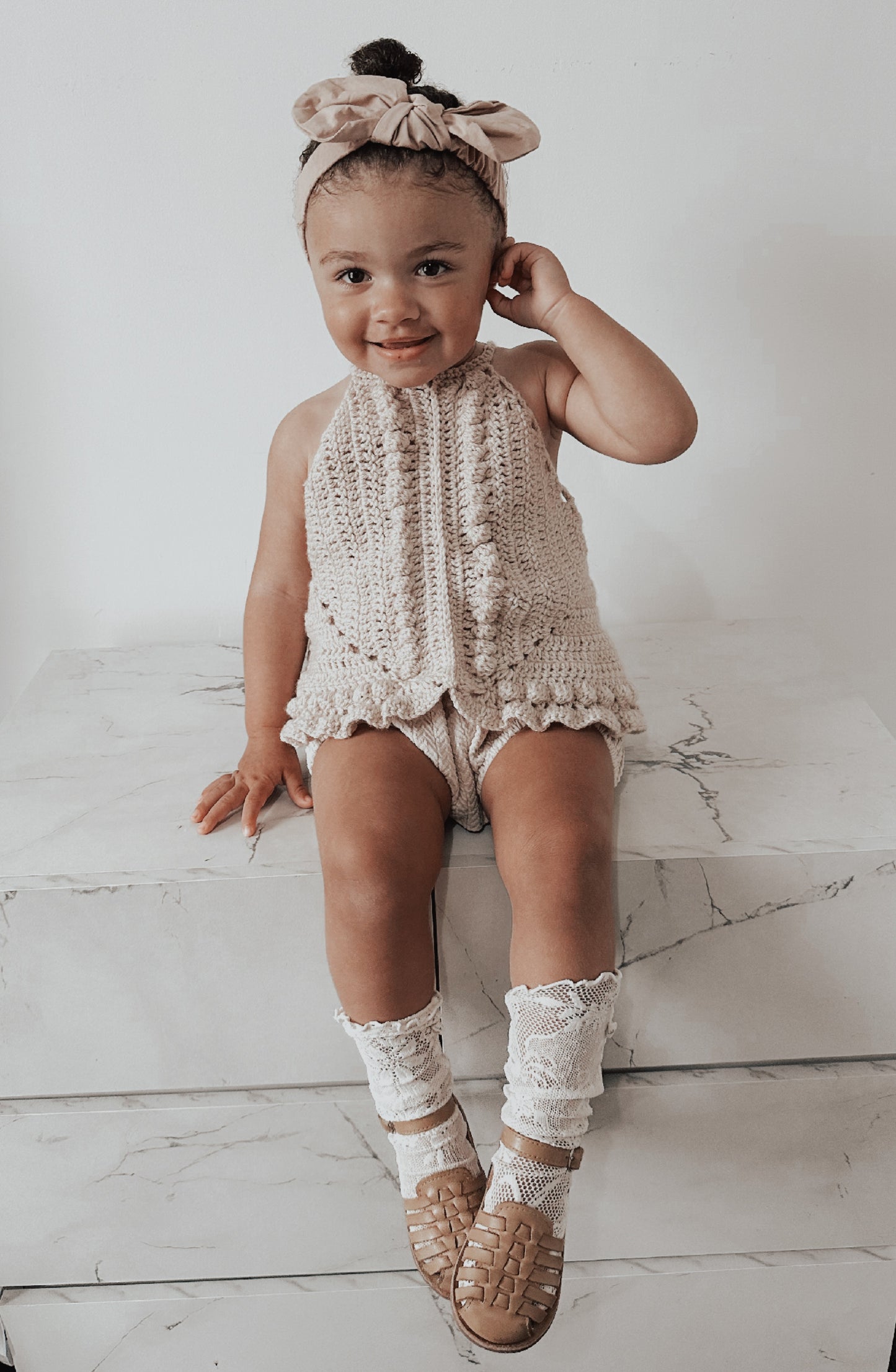 Crochet Frill Ziah Top